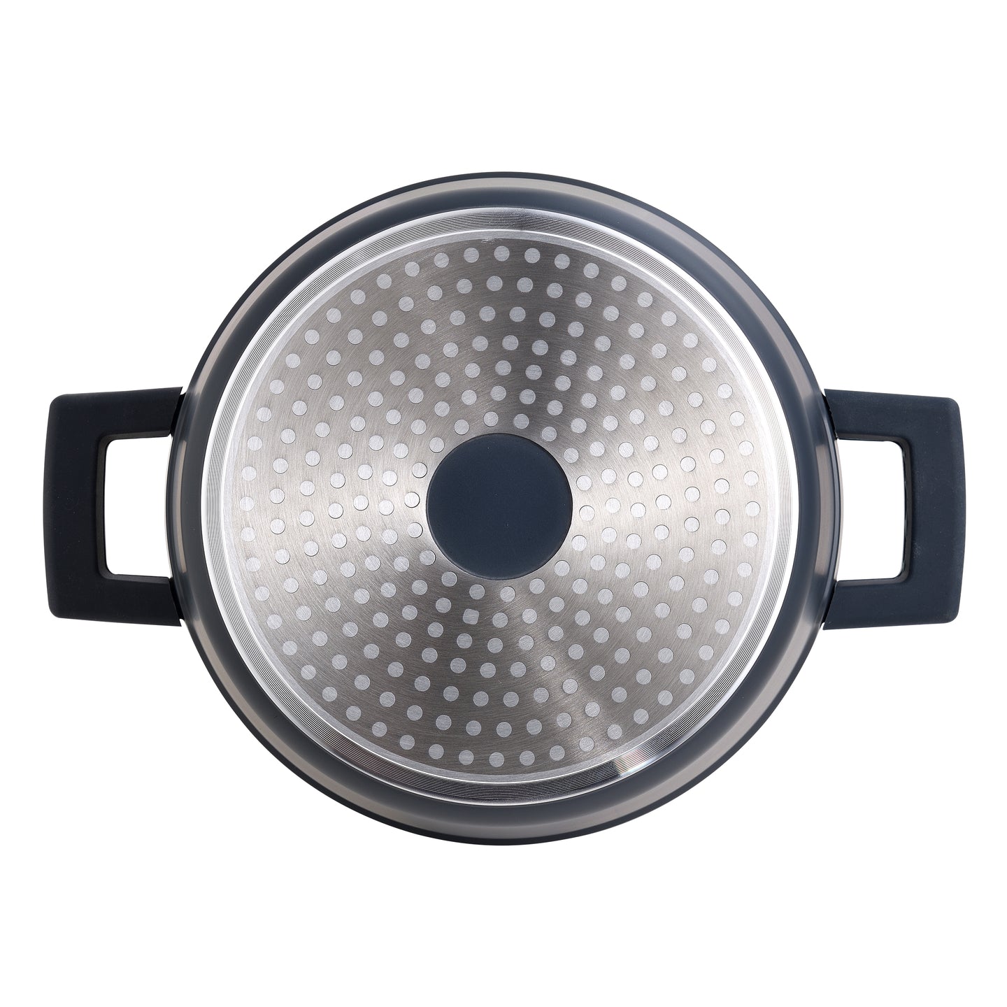 Cacerola con tapa MasterPRO de aluminio fundido - Índigo (3)